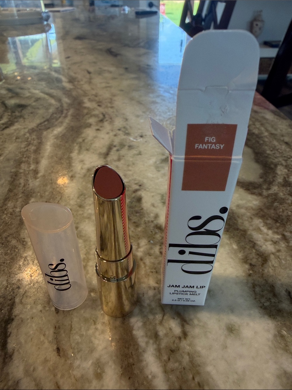Dibs Jam Jam Lip Plumping Lipstick Melt color Fig Fantasy